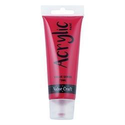 AussieSuperStore Art & Craft Essentials Crimson Red Acrylic Paint 75ml (20 different colours) Acrylic Paint 75ml (20 different colours) | Acrylic Paint Set 9331468048336 VCAP06